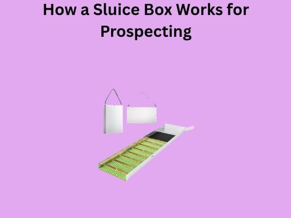 How a Sluice Box Works for Prospecting