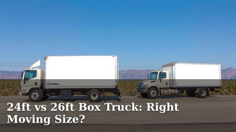 24ft vs 26ft Box Truck: Right Moving Size?