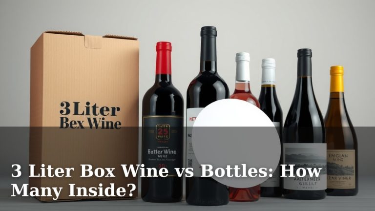 3 Liter Box Wine vs Bottles: How Many Inside?