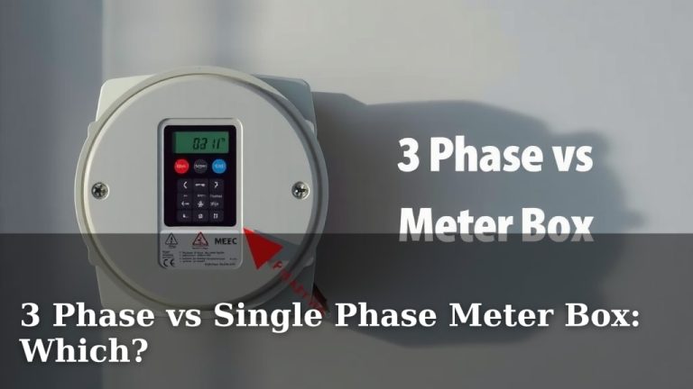3 Phase vs Single Phase Meter Box: Which?