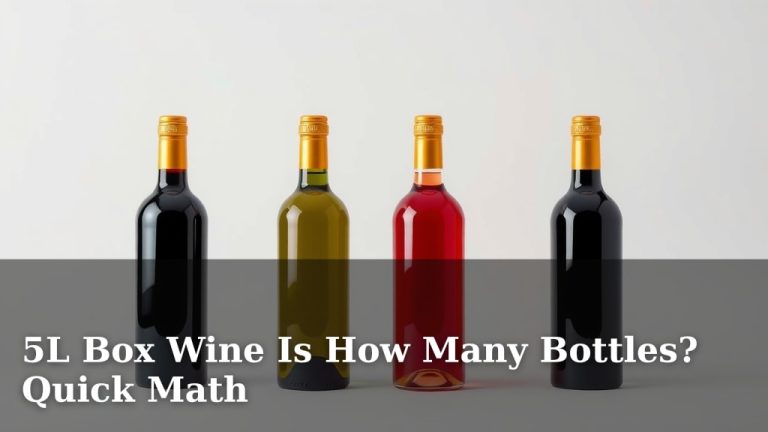5L Box Wine Is How Many Bottles? Quick Math