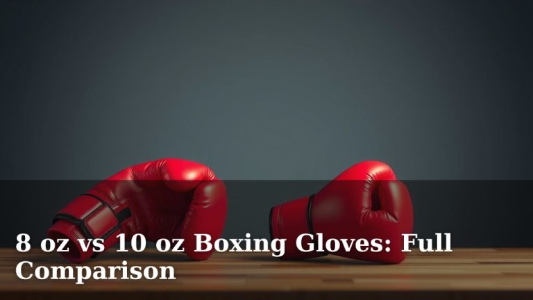 8 oz vs 10 oz Boxing Gloves: Full Comparison