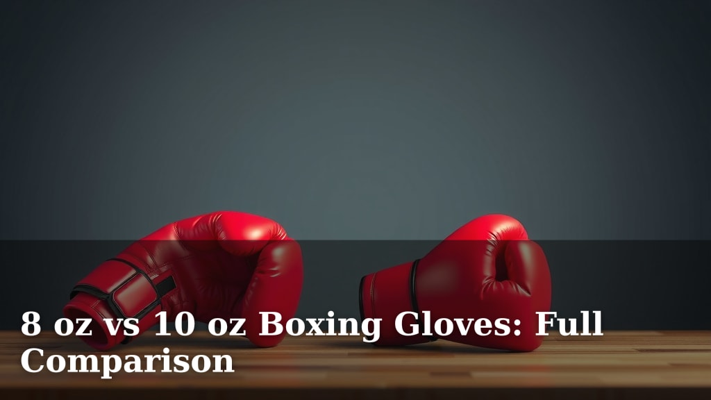 8 oz vs 10 oz Boxing Gloves: Full Comparison