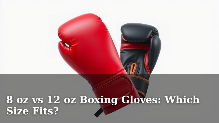 8 oz vs 12 oz Boxing Gloves: Which Size Fits?