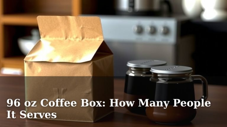 96 oz Coffee Box: How Many People It Serves