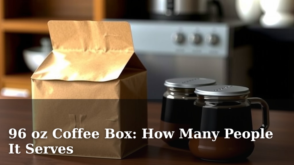 96 oz Coffee Box: How Many People It Serves
