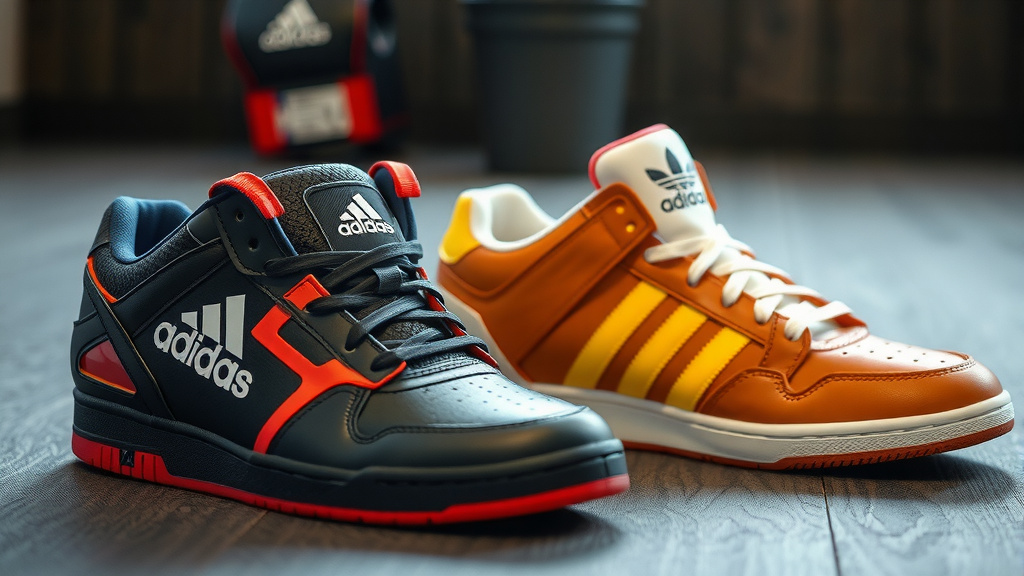 Comparing the Adidas Box Hog 2 and Box Hog 4 Boxing Shoes