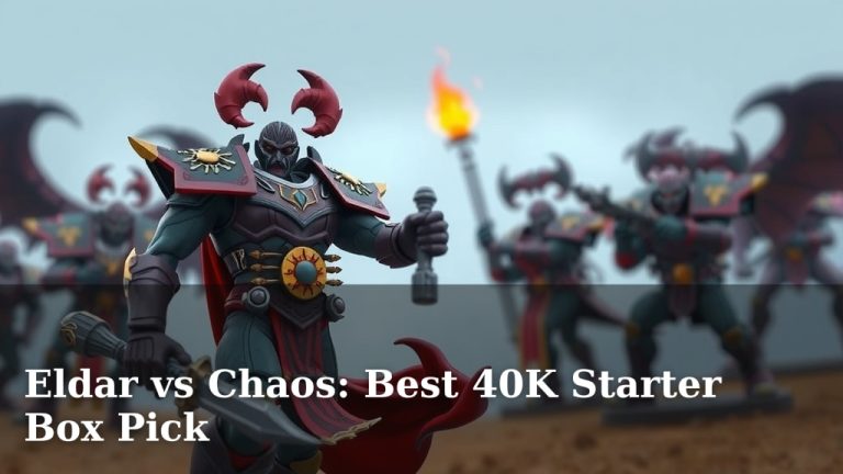 Eldar vs Chaos: Best 40K Starter Box Pick