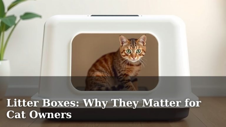 Litter Boxes: Why They Matter for Cat Owners