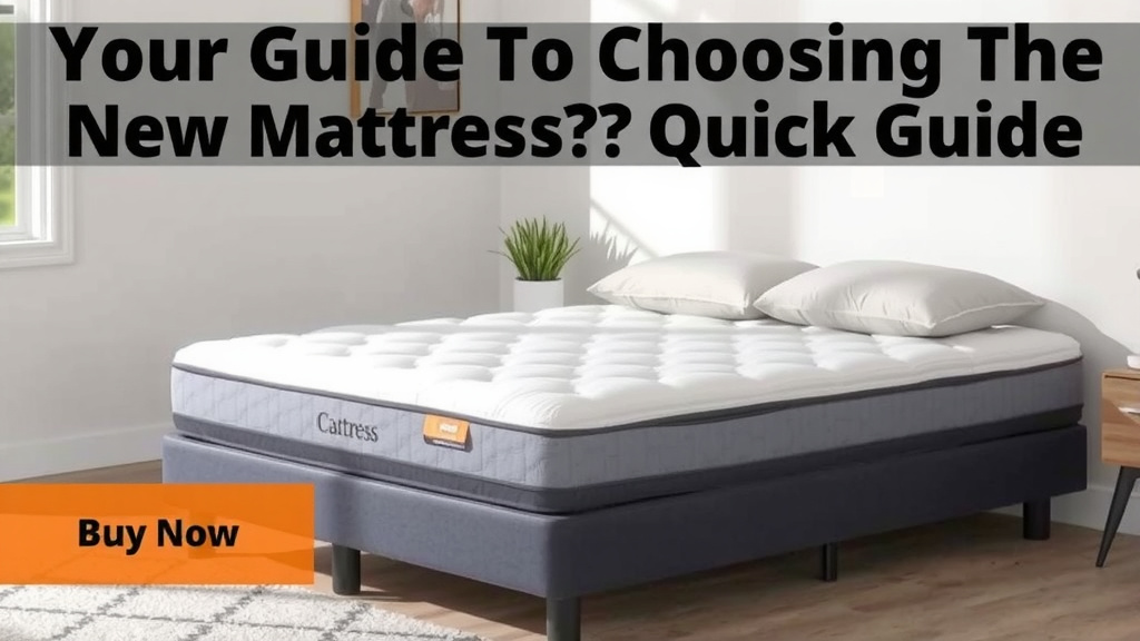 Your Guide to Choosing a New Mattress