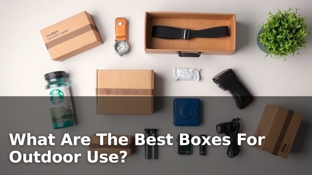 What Are The Best Boxes For Outdoor Use?