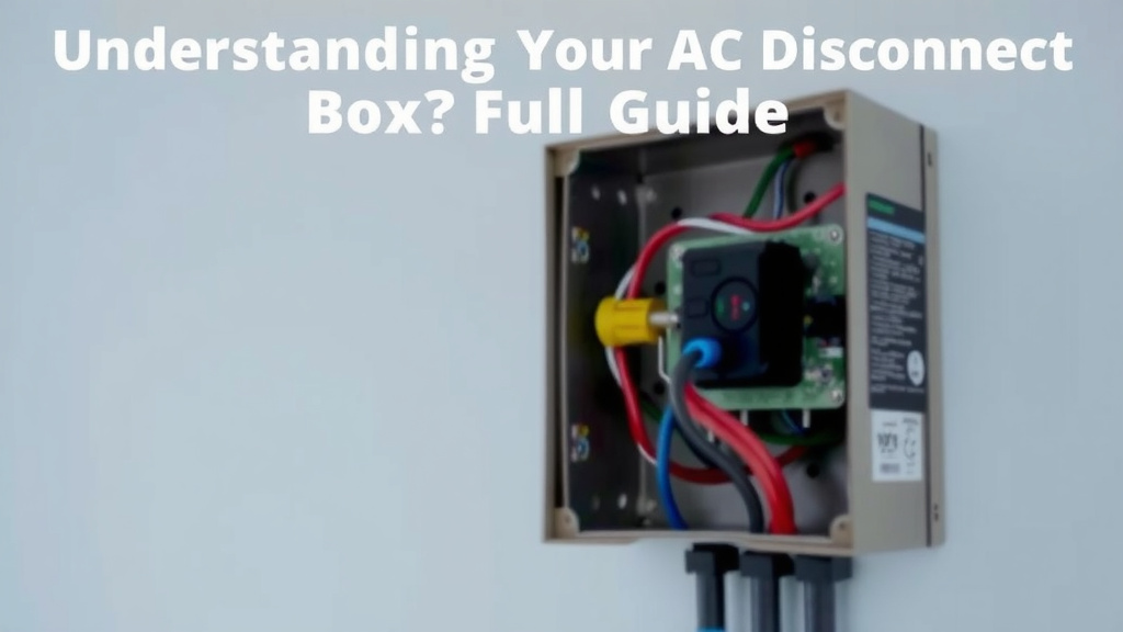 Understanding Your AC Disconnect Box