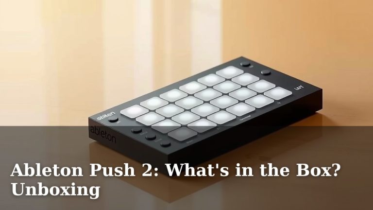 Ableton Push 2: What's in the Box? Unboxing