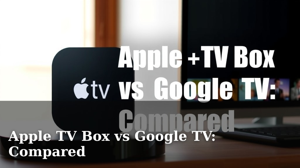 Apple TV Box vs Google TV: Compared