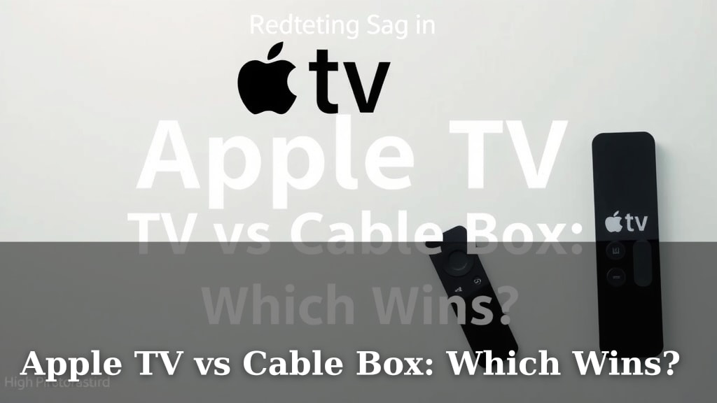 Apple TV vs Cable Box: Which Wins?
